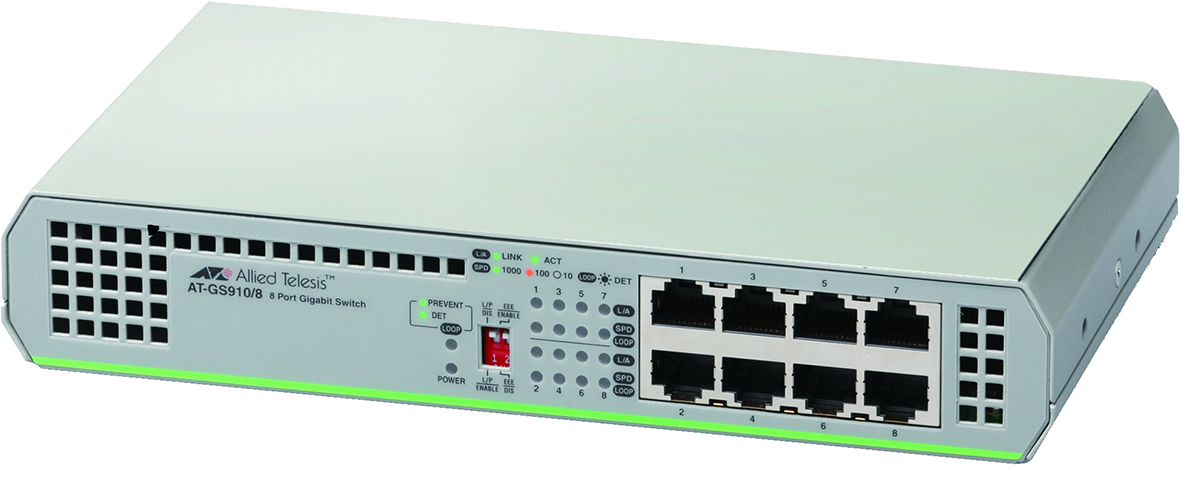 【未使用】Allied Telesis AT-GS910/8 (ROHS) R1363003-01.jpg
