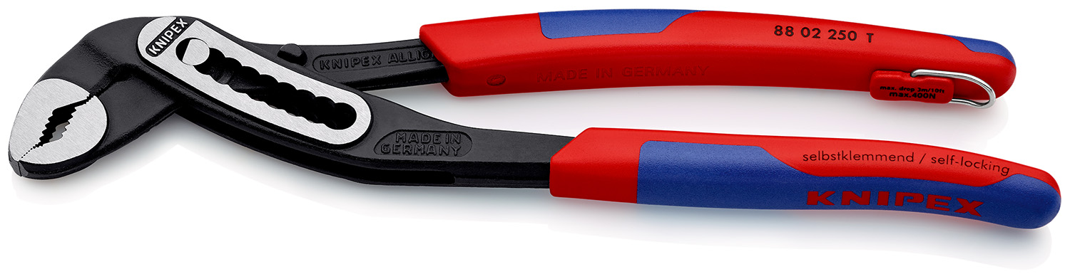 Knipex ウォーターポンププライヤー 88 02 250 T 250 mm Knipex ウォーターポンププライヤー 88 02 250 T 250 mm