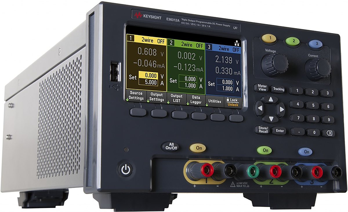 E36313A | Keysight Technologies ベンチ電源, 出力数：3, 0 → 6V, 2A | RS