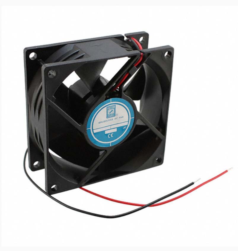 RS PRO Axial Fan, 12 V dc, DC Operation, 76.5m³/h, 1.92W