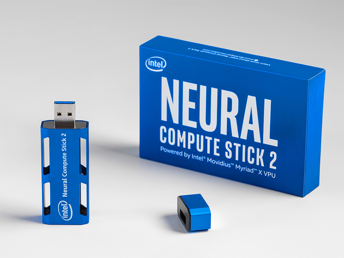 Intel Neural Compute Stick 2　6個セット インテル、第2世代のUSB型AIデバイス「Neural Compute Stick 2