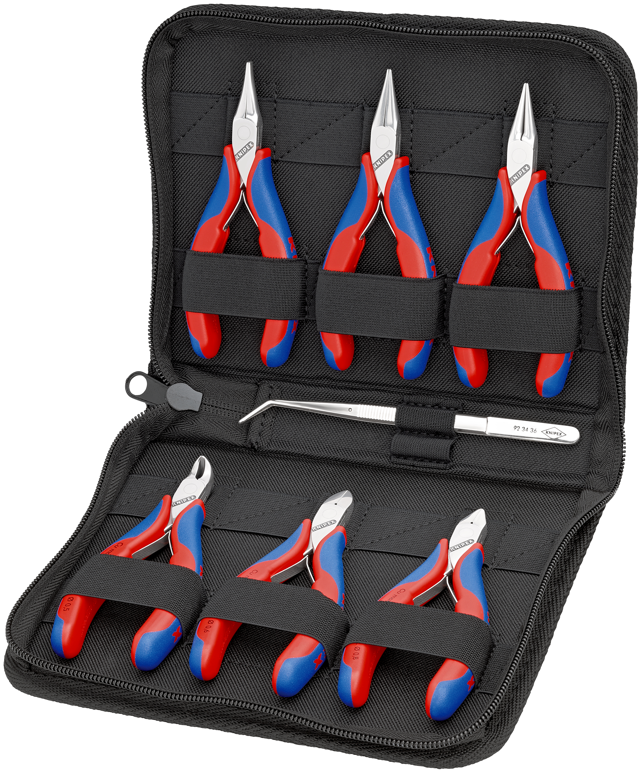 KNIPEX プライヤーセット Knipex プライヤセット 6個 工具鋼 00 20 16 | RS