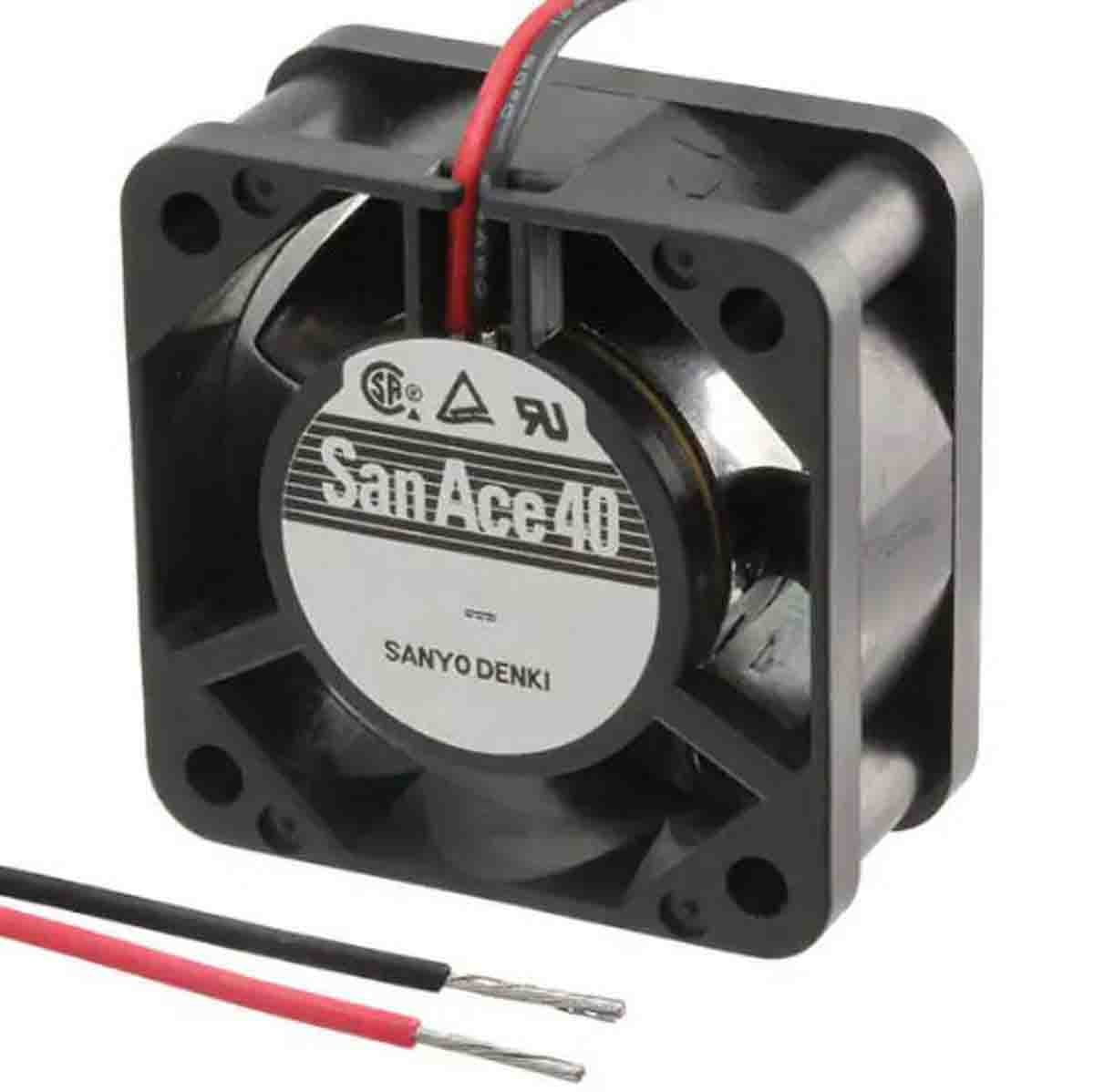 山洋電気 軸流ファン 電源電圧：24 V dc, DC, 40 x 40 x 20mm