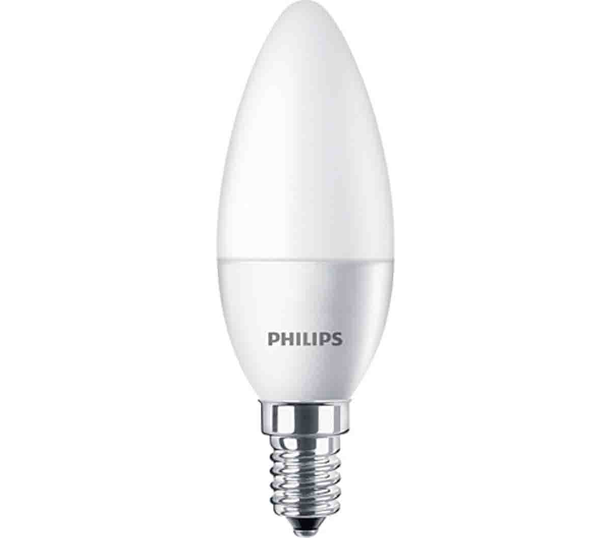 PhilipsCoreProE14GLSLEDBulb5.5W(40W),2700K,WarmWhite,Ellipticalshape