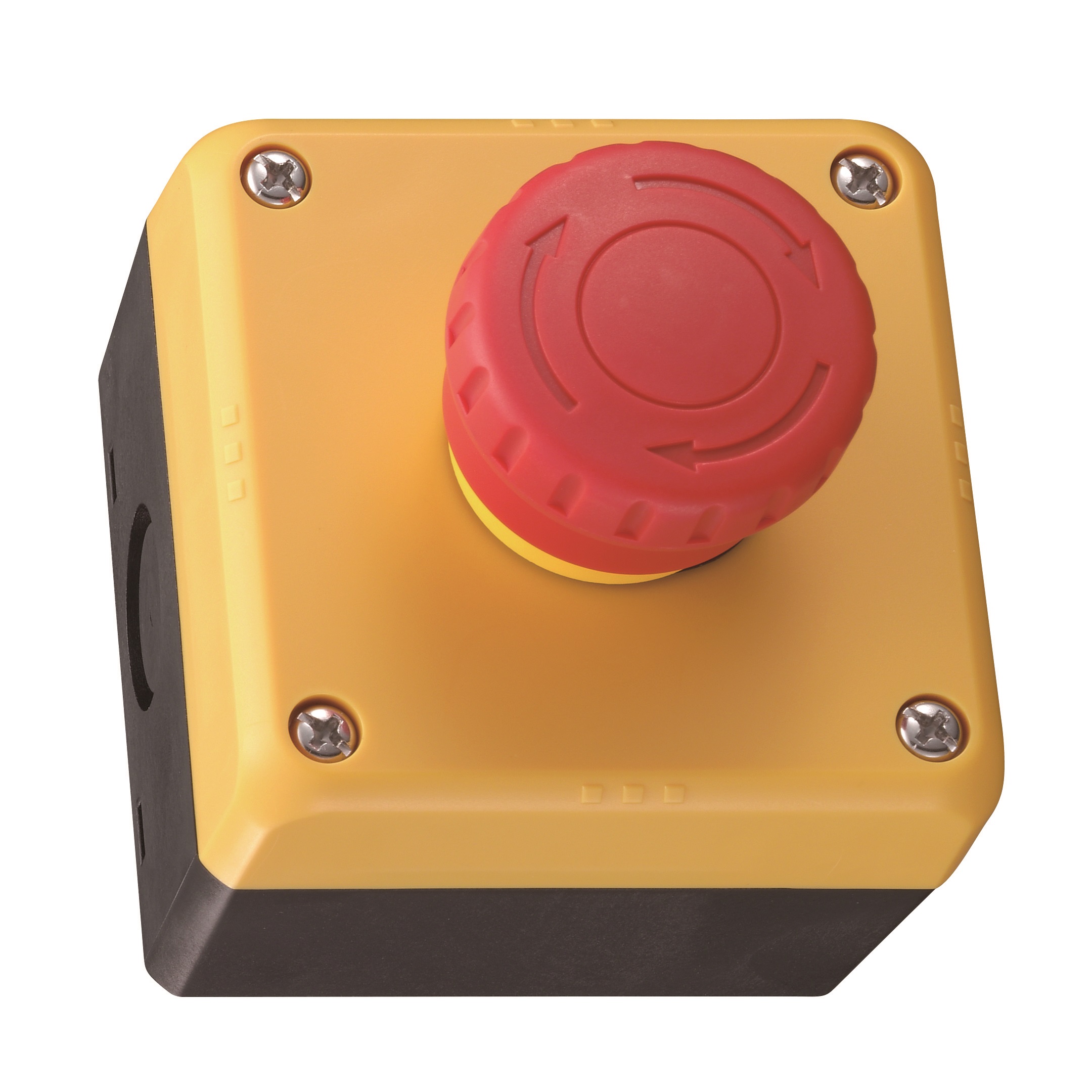FB1W-YW1B-V4E02R | Idec YW Series Twist Release Emergency Stop Push ...