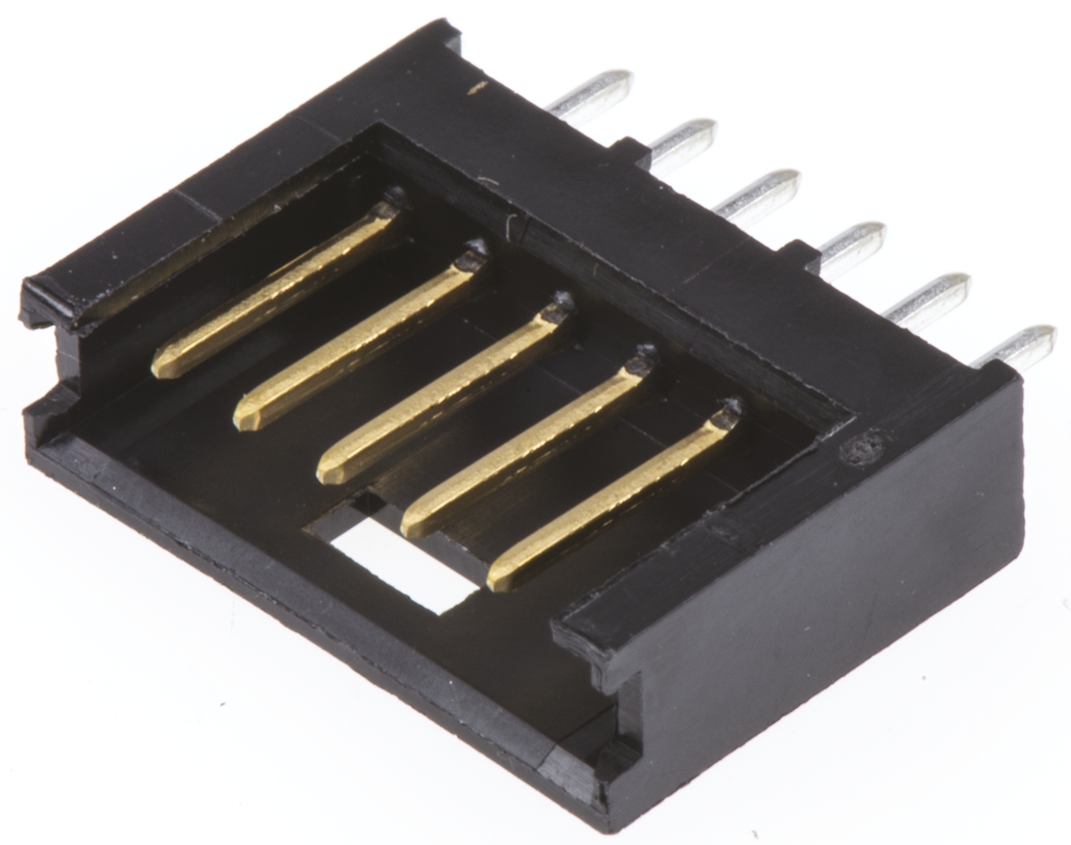 280372-2 | TE Connectivity ストレート 基板接続用ピンヘッダ 6