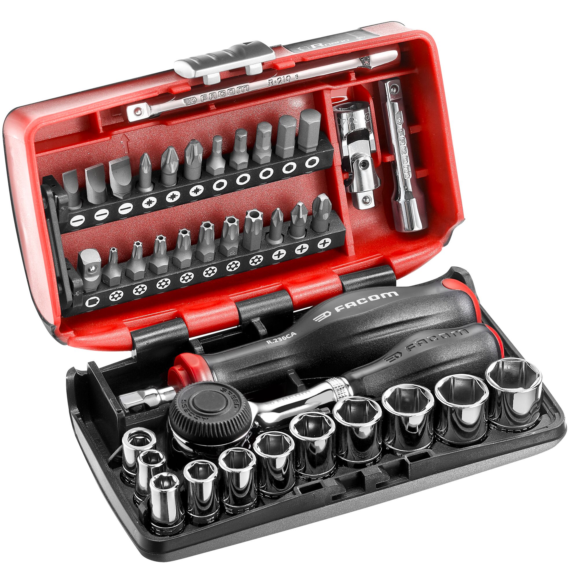 Facom ソケットセット1/4インチ 38ピース R.360NANO | RS