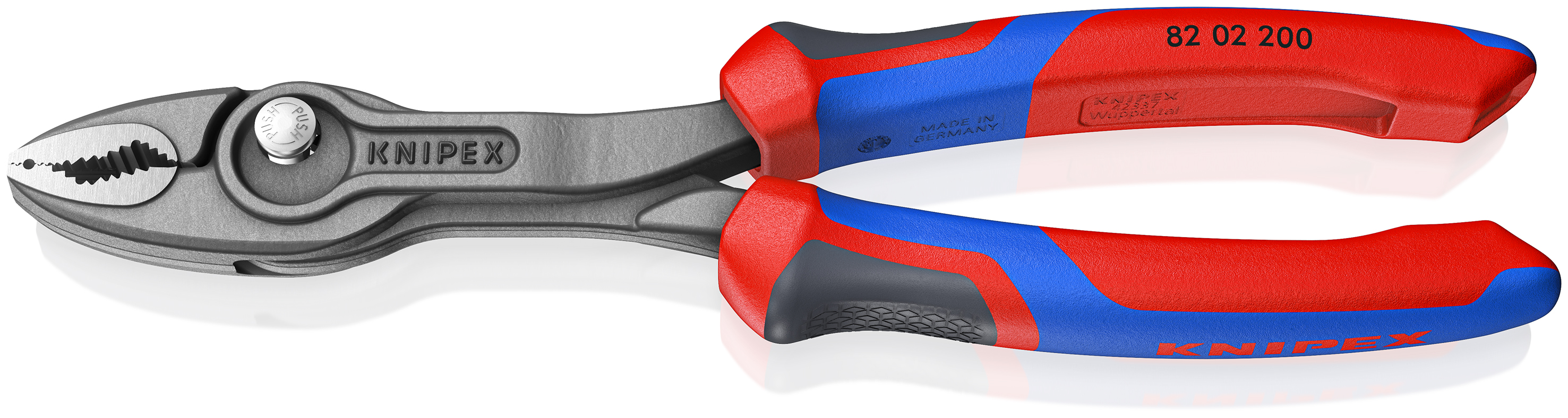 Knipex ウォーターポンププライヤー 82 02 200 200 mm ウォータ