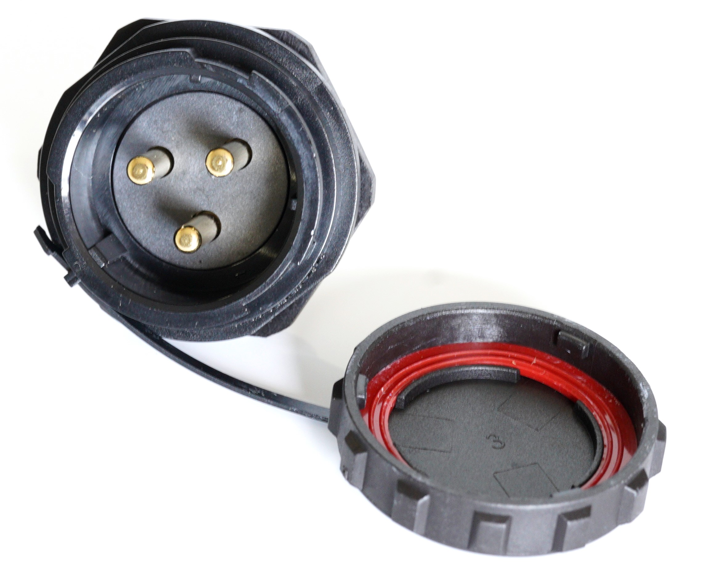 INSIDE AG SHAPE 3箱 RS PRO Circular Connector, 3 Contacts, Front Mount, Socket