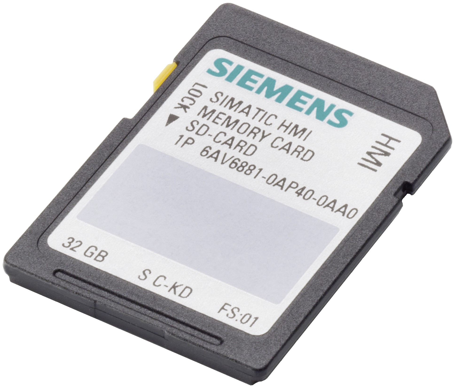 Siemens SDカード, SDメモリカード, SIMATIC HMI用, V16 Siemens SDカード, SDメモリカード, SIMATIC HMI用, V16