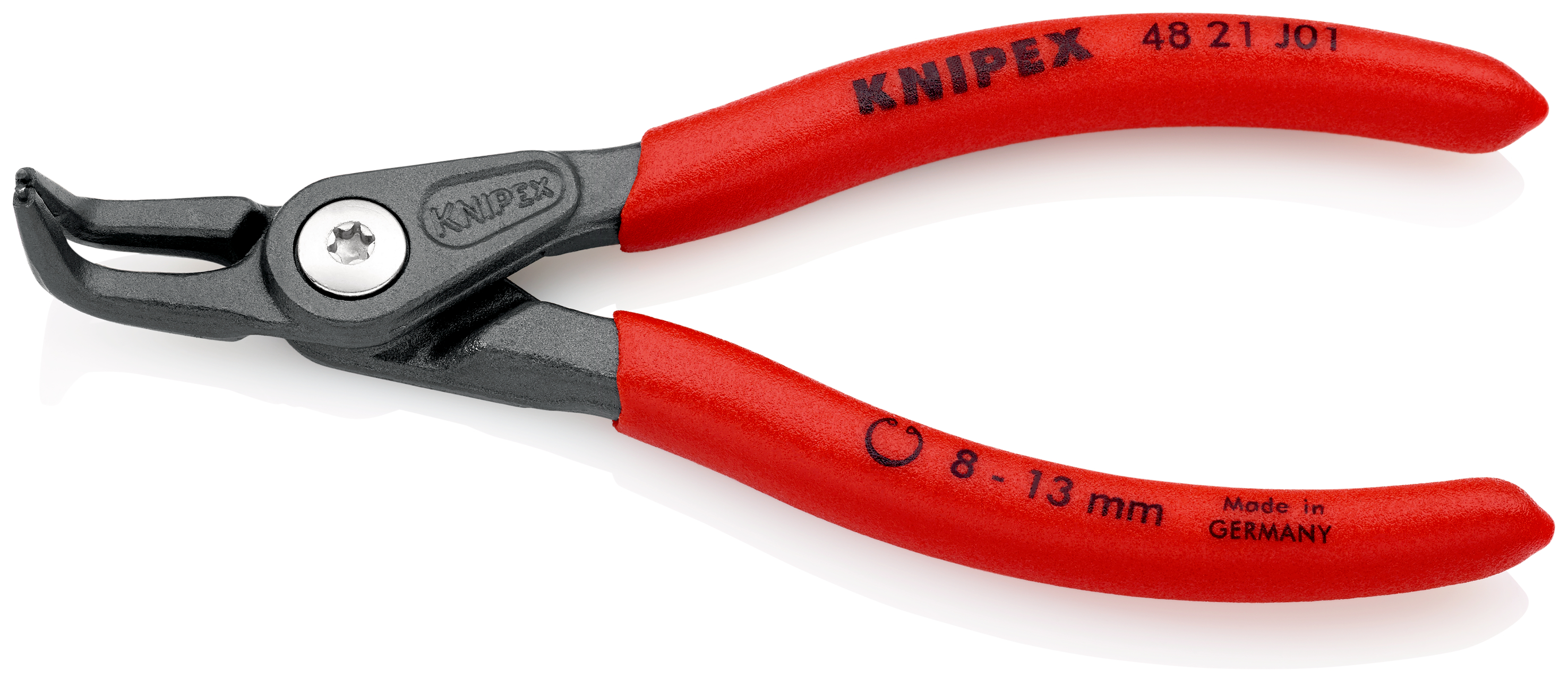 Knipex サークリッププライヤー 48 21 J01 130 mm サークリップ