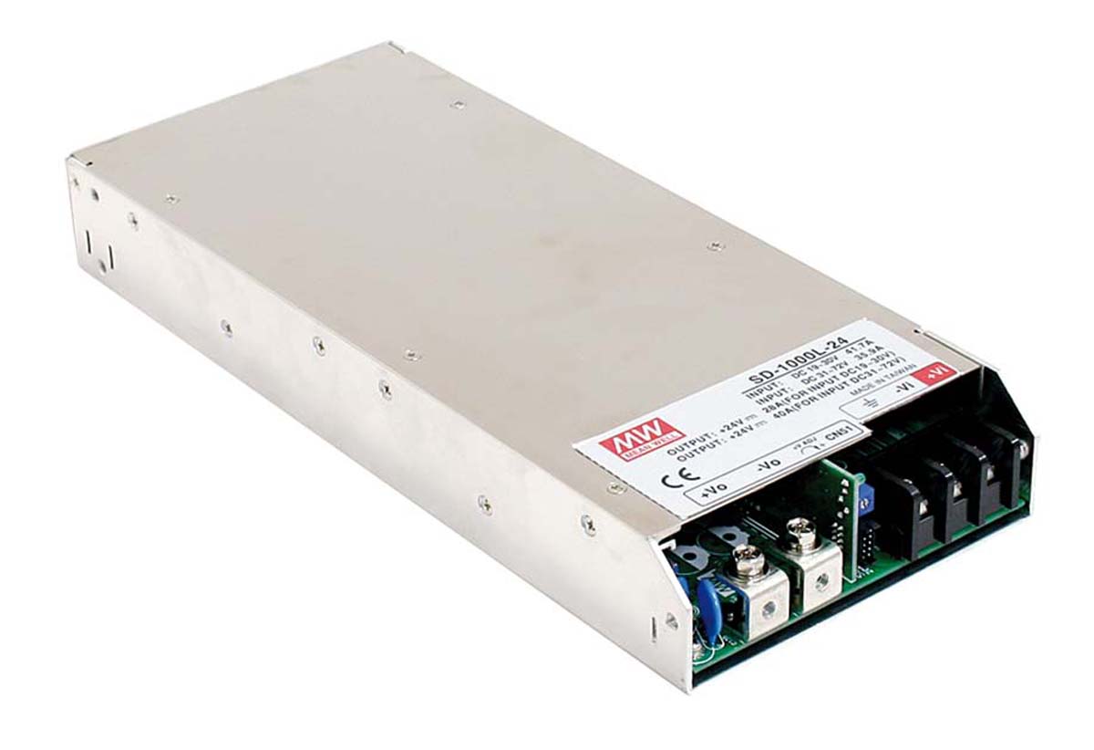 SD-1000L-48 | MEAN WELL DC-DCコンバータ 19→ 72 V dc To 48V