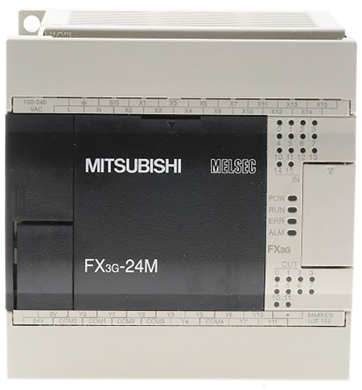 FX3G-24MT/DSS | Mitsubishi Electric FX3G Series Logic Module, 12 → 24 V dc  Supply, Transistor Output, 14-Input, Sink, Source | RS