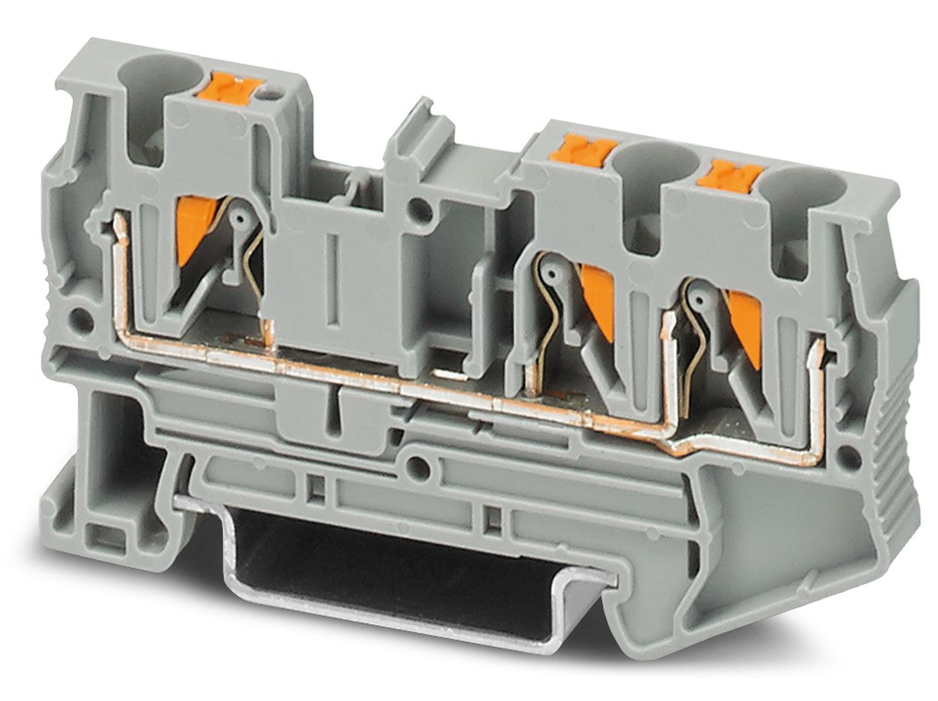 3211771 | フエニックスコンタクト PT 4-TWIN 接続式端子台, 24