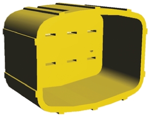 174985-7 | TE Connectivity, EconoSeal J Mark II TPA Lock for