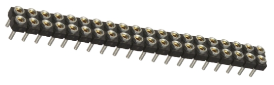 SDL-120-T-10 | Samtec 基板接続用ソケット 40 極 2.54mm 2 列