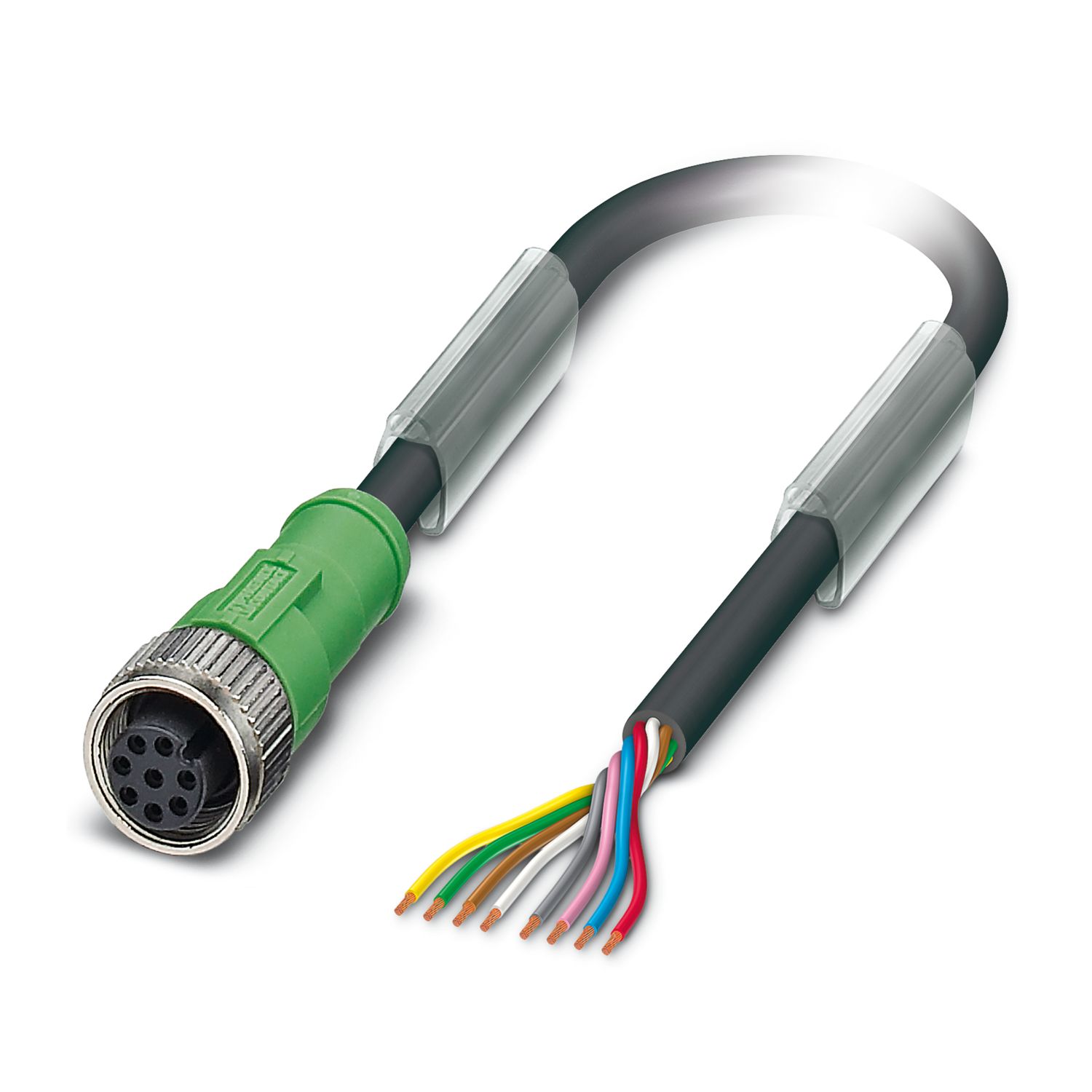 Amazon.co.jp: DRRI M12 8ピン センサーコネクター フライリード