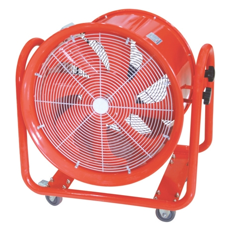 RS PRO Floor, Heavy Duty Fan 9000m³/h 500mm blade diameter 1