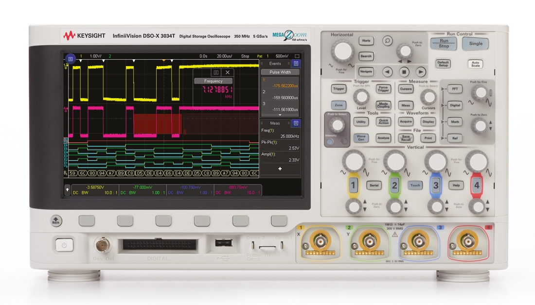 DSOX3034T | Keysight Technologies, デジタルストレージ