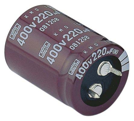 EKMQ401VSN331MQ45S | 日本ケミコン 330μF,400V dc コンデンサ
