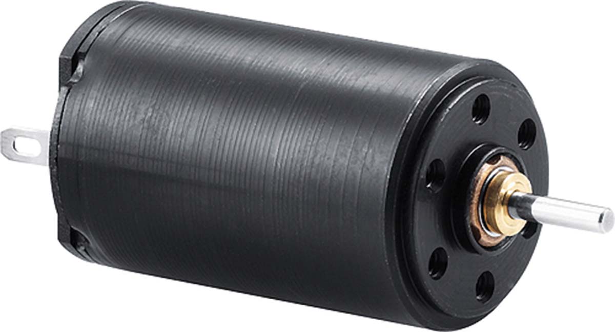 1524T006SR | Faulhaber Brushed DC Motor, 1.72 W, 6 V dc, 2.9 mNm, 3860 rpm,  1.5mm Shaft Diameter | RS