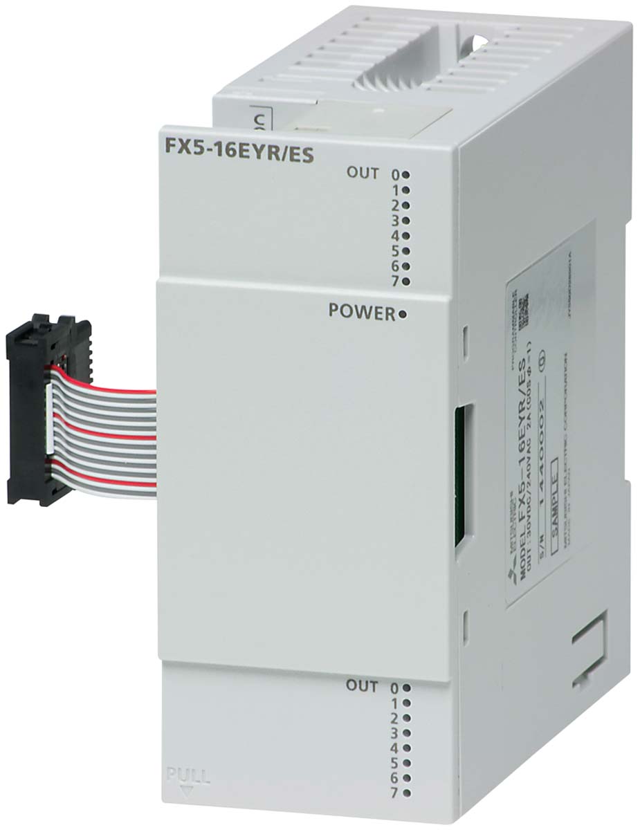 三菱電機 PLC I/Oモジュール FX5-16EYR/ES PLC I/Oモジュール FX5U CPUモジュール、FX5UC CPUモジュール用 |  RS