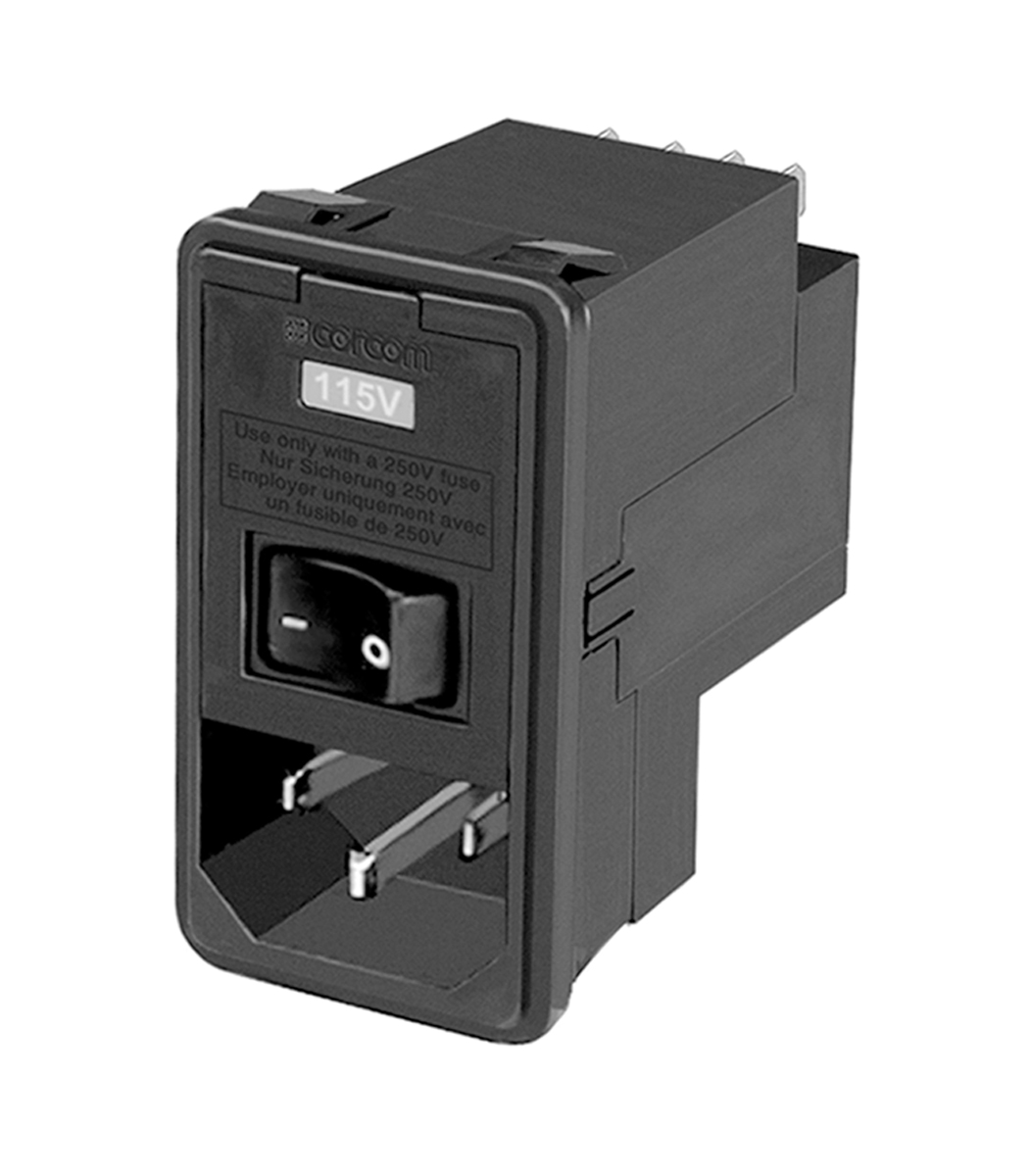 その他 C14 5-6609107-4 | TE Connectivity IEC規格 C14 IECフィルタ, 3A