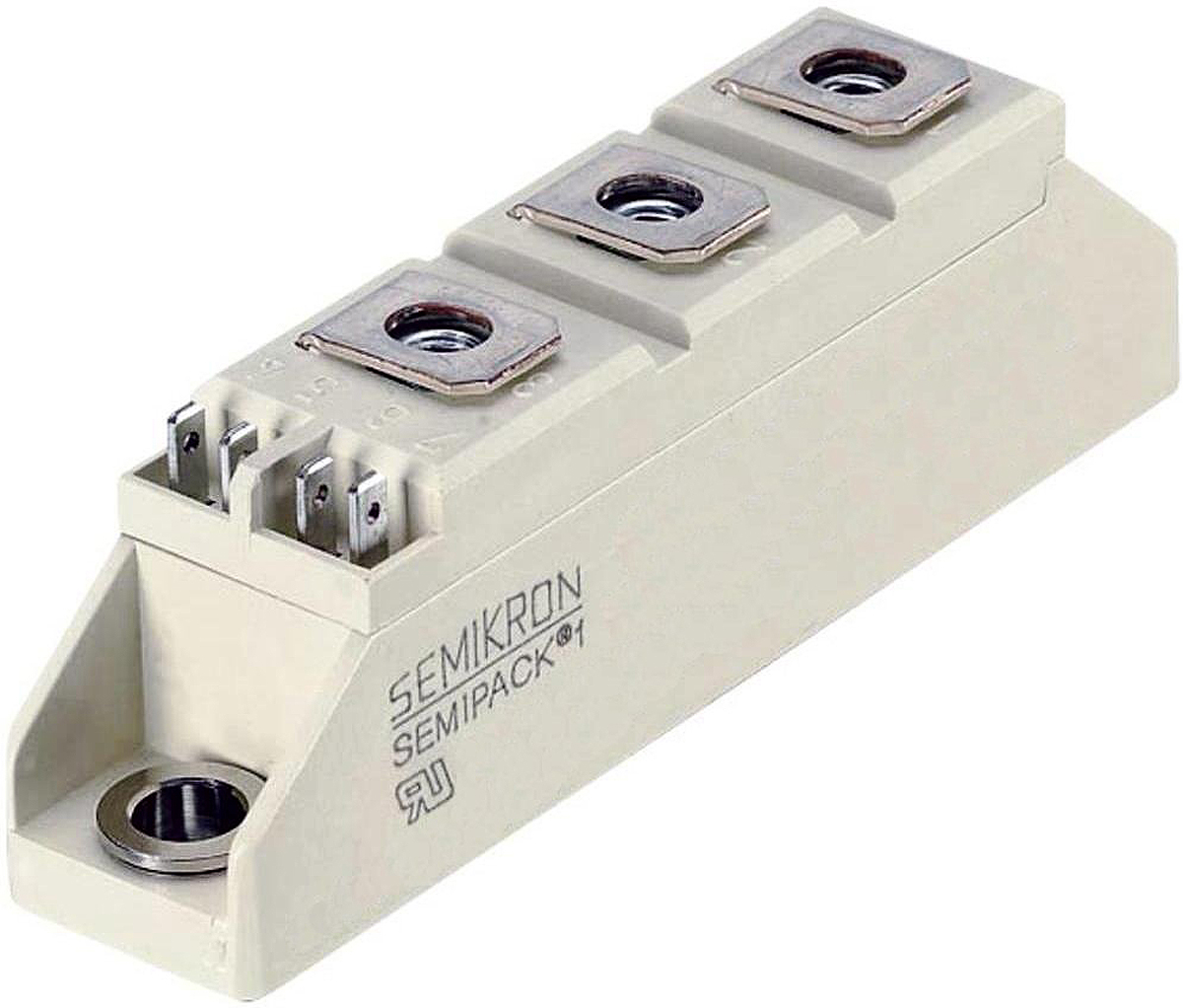 Semikron Danfoss デュアルサイリスタモジュール, 106A, 1800V