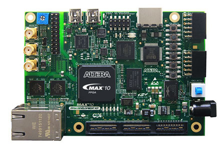 ALTERA MAX10 FPGA評価ボード DK-DEV-10M50-A-ON Altera DK-DEV-10M50-A MAX 10 Development Kit | RS
