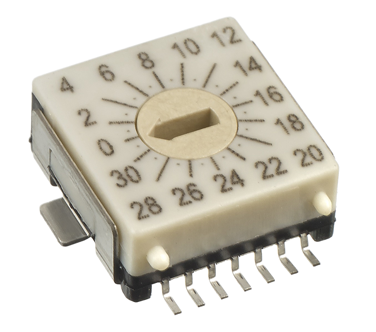 P56SMT163TR | Hartmann 32 極 ディップスイッチ, スロット, 100