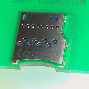 【オープニングセール】 JST, MicroSDカードコネクタ, MicroSD SDHT-8BNS-K-307-TB(HF) | RS コンピュータ・IT
