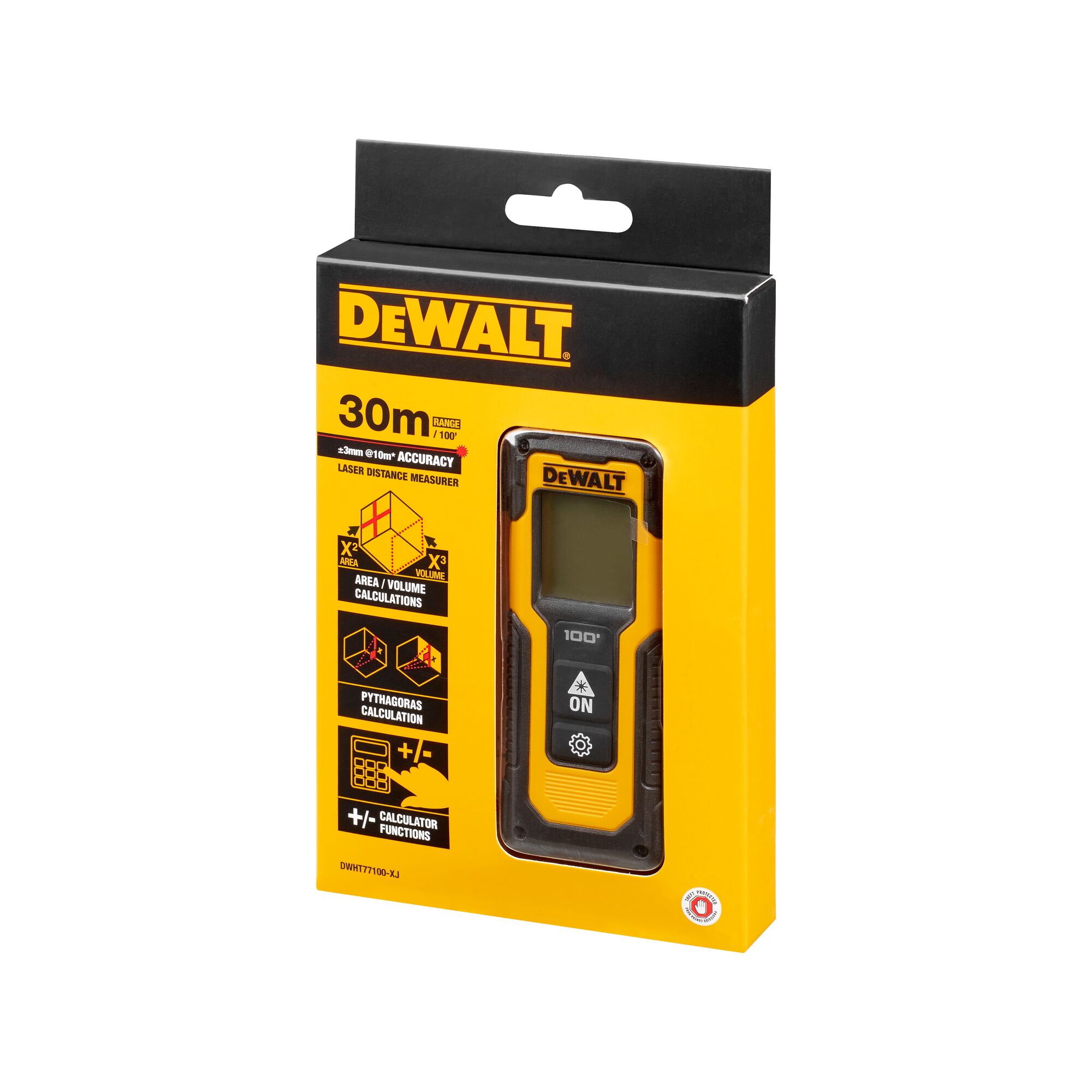 Dewalt 30m laser distance measurer hotsell