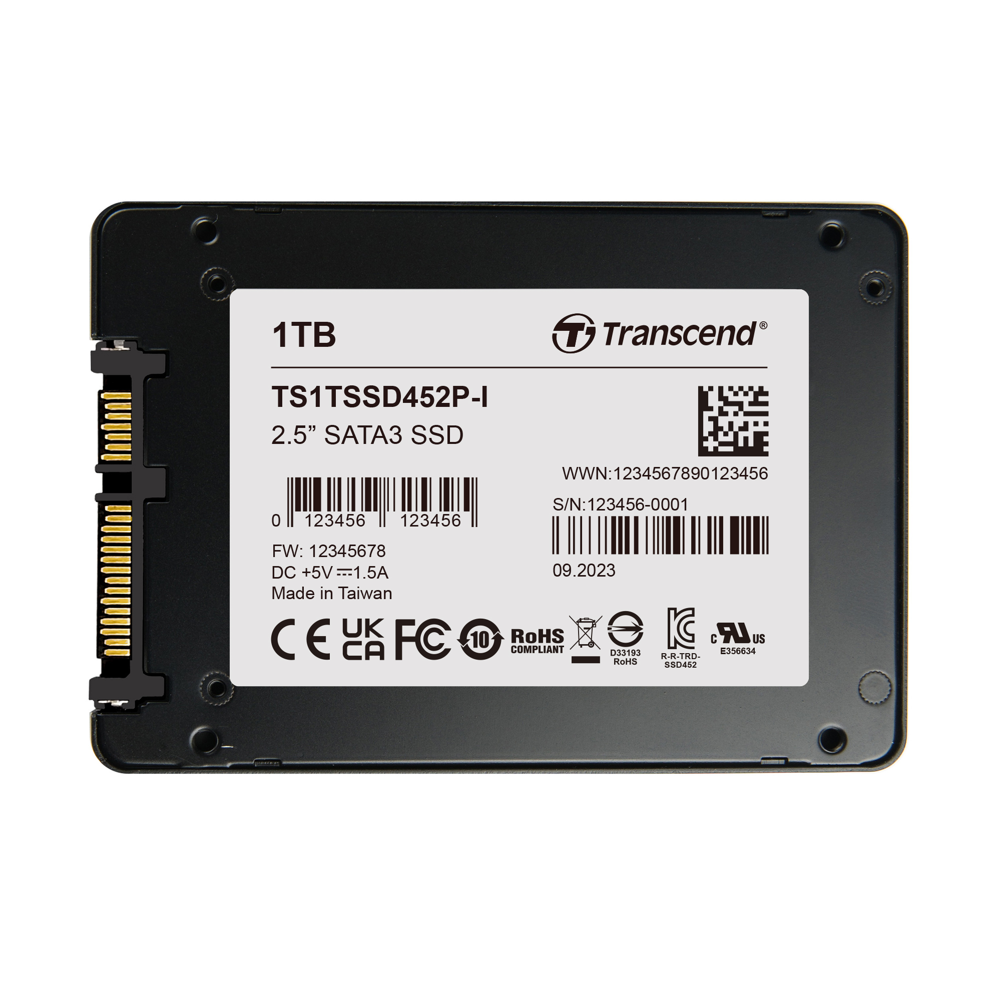 Transcend - Transcend 2.5インチSSD 1TB Transcend 1TB 2.5インチ SATAIII SSD TS1TSSD220Qの販売商品