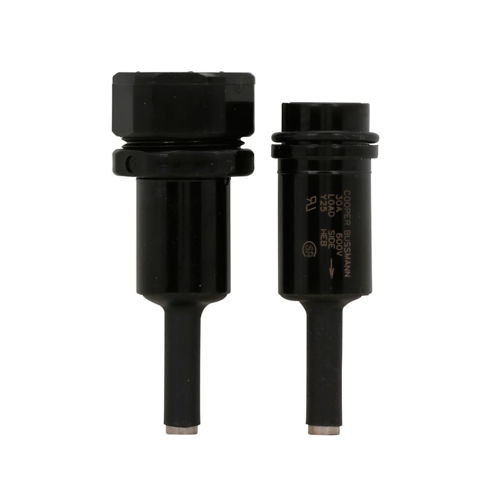 送料無料 日本 ヒューズホルダー HEB-AA UL（DC 30A 600V 10x38mm 防水ベース ヒューズ