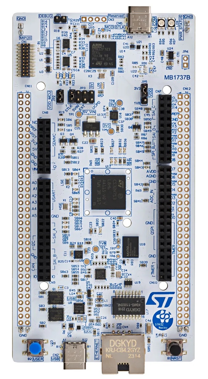 STM32H743 Nucleo-144 開発ボード Amazon.co.jp: NUCLEO-H743ZI2 STM32 Nucleo-144 開発ボード