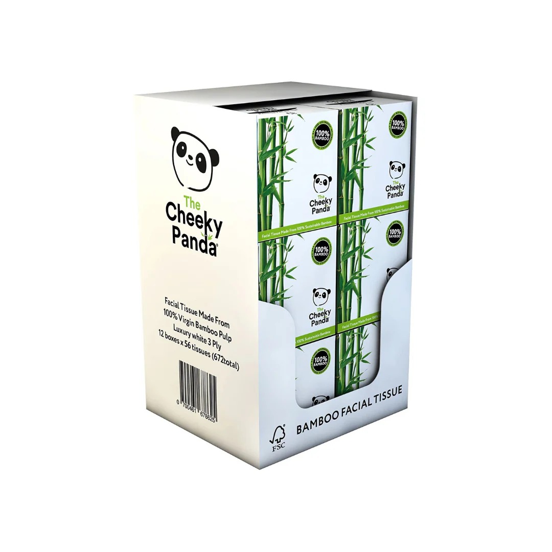 The Cheeky Panda Ltd ティッシュペーパー 56 tissues 白