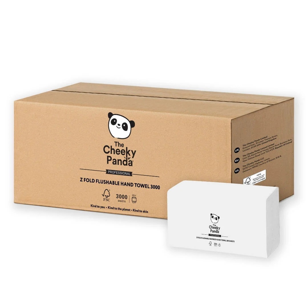 The Cheeky Panda Ltd 折りたたみ式ペーパータオル ZHANDTW15 | RS
