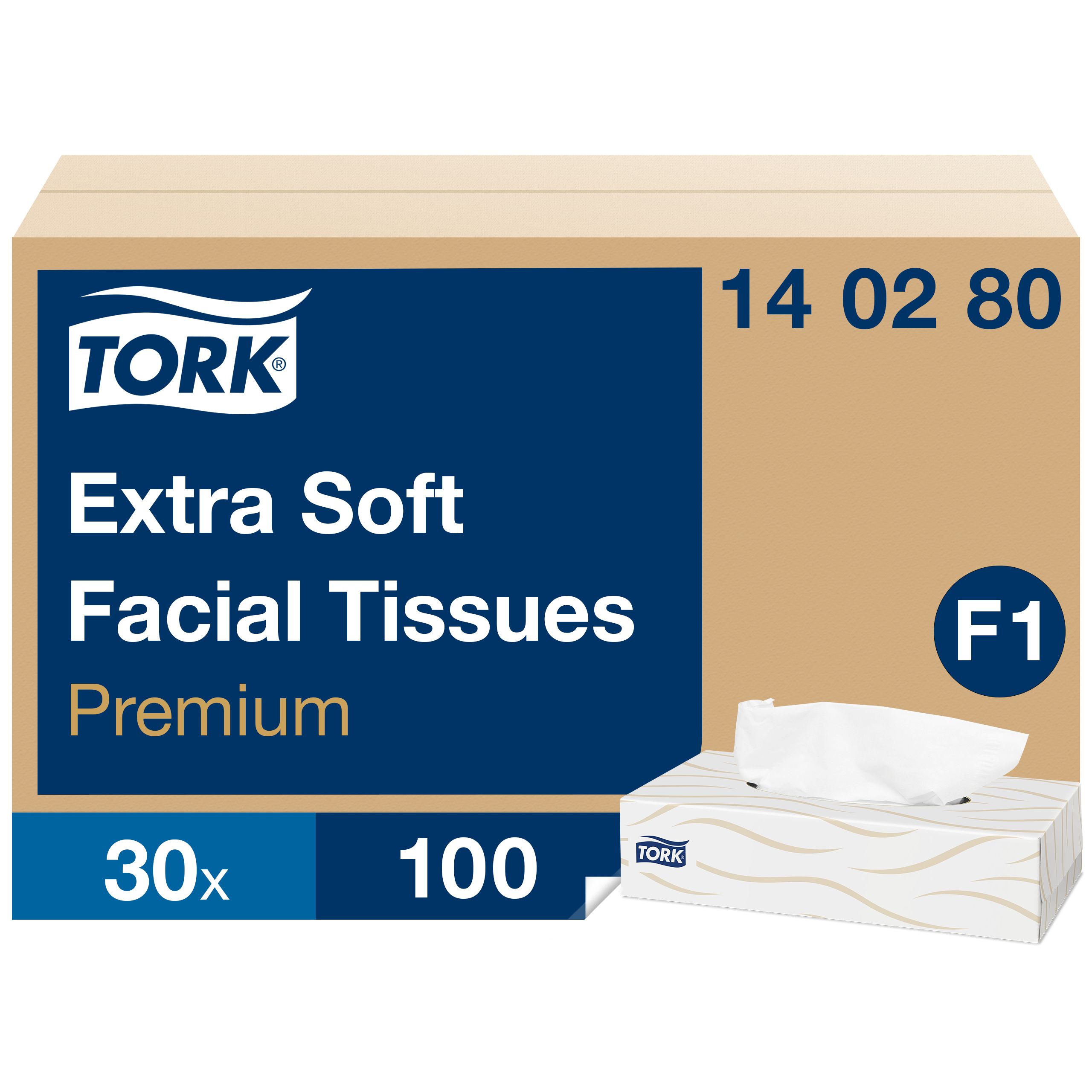 Tork ティッシュペーパー 100 白 ドライ Extra Soft 140280 | RS
