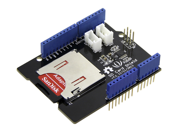 Seeed Studio Arduino互換シールド, SDカードシールドV4