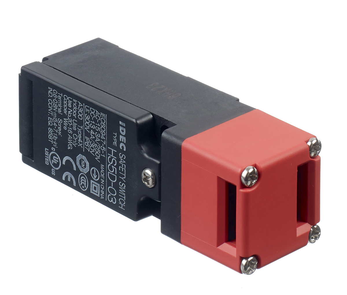 Idec 安全インターロックスイッチ 3NC HS5D-03RN | RS