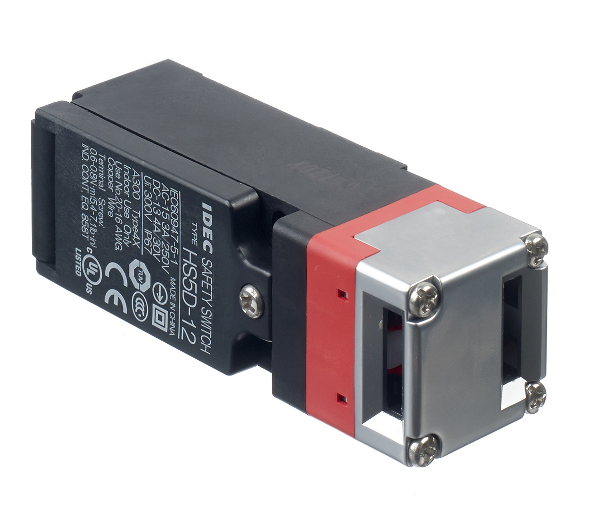 Idec 安全インターロックスイッチ 2NC/1NO HS5D-12ZRNM | RS Idec 安全インターロックスイッチ 2NC/1NO HS5D-12ZRNM | RS