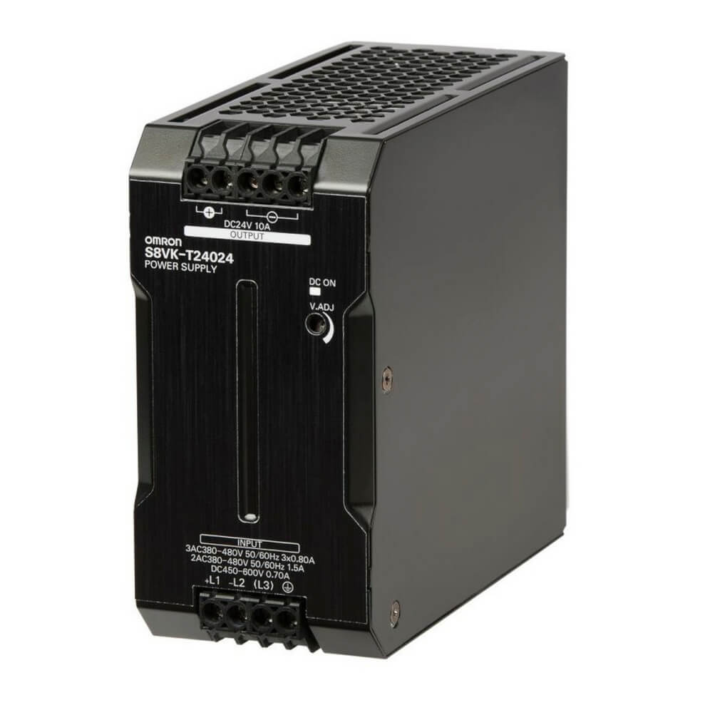 S8VK-T24024 | オムロン スイッチング電源, 24V dc, 10A, 240W | RS