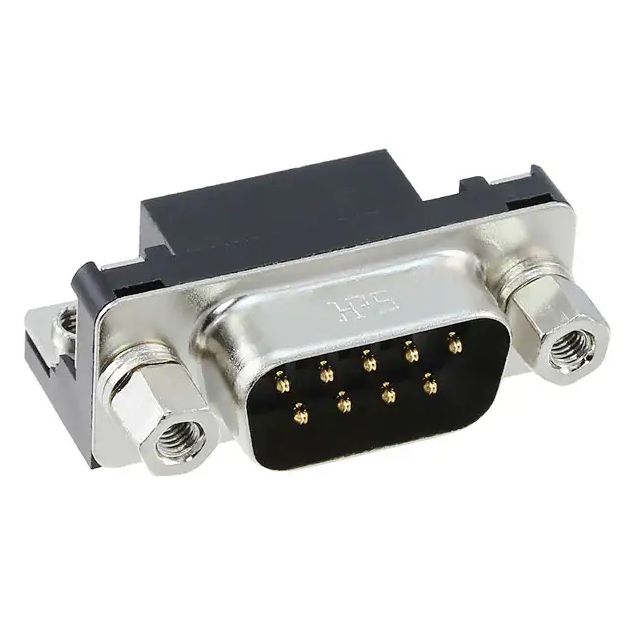 ヒロセ電機 D-subコネクタ, 9極, オス, スルーホール実装, RDED