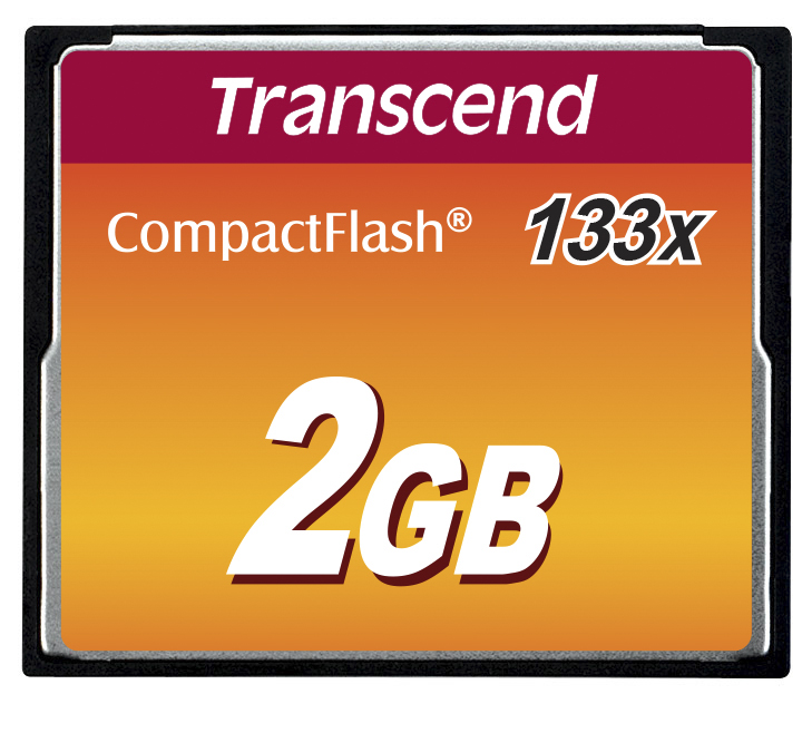 【メール便送料無料対応可】 2 CompactFlash Transcend | TS2GCF133 GB Flash Compact MLC 内蔵型SSD