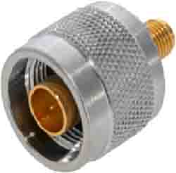 Huber+Suhner 同軸変換アダプタ N型 - SMA プラグ - ジャック Huber+Suhner 同軸変換アダプタ N型 - SMA プラグ - ジャック