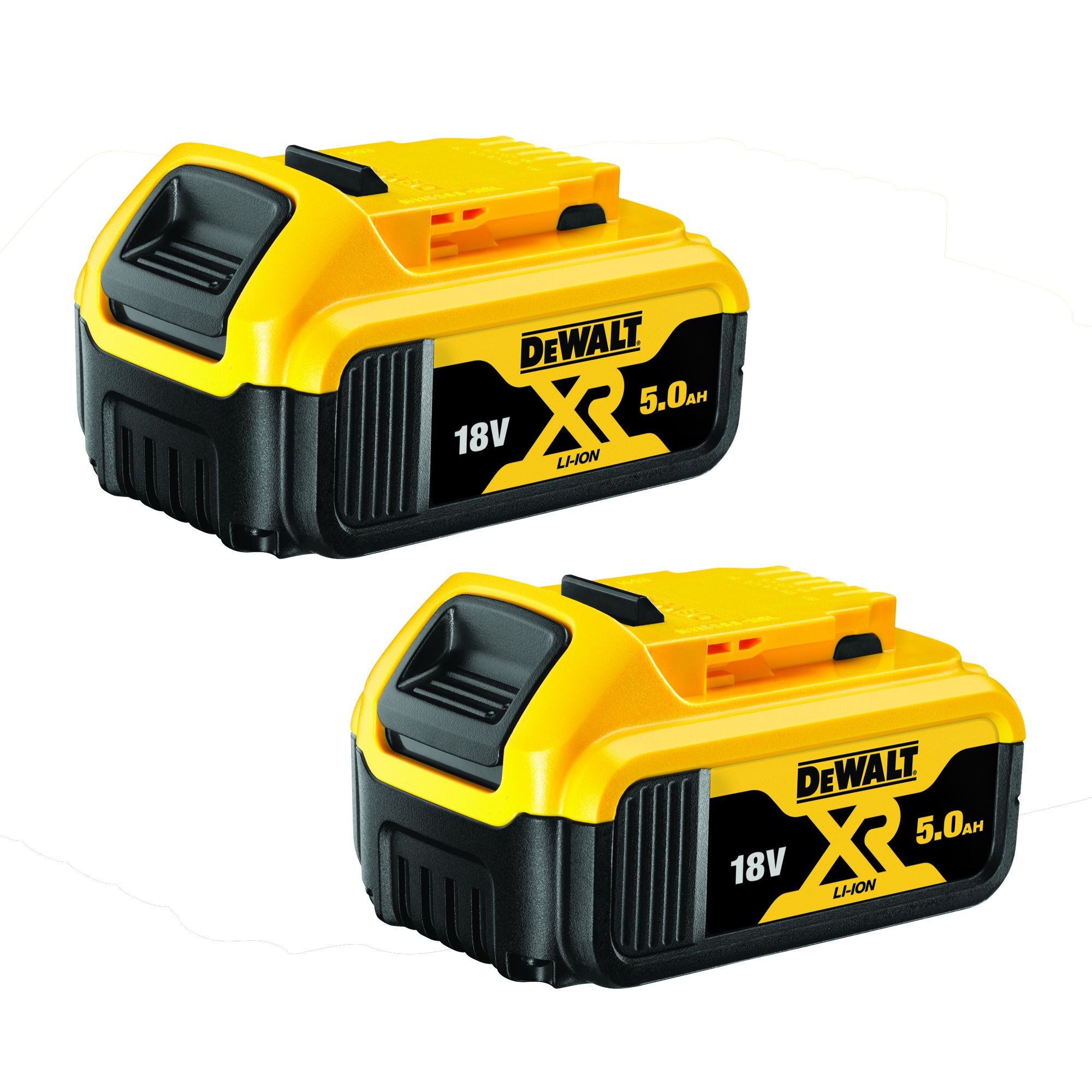 DeWALT DCB184P2 XJ 5Ah 18V Power Tool Battery Pack For Use With 18V XR 5Ah Battery RS