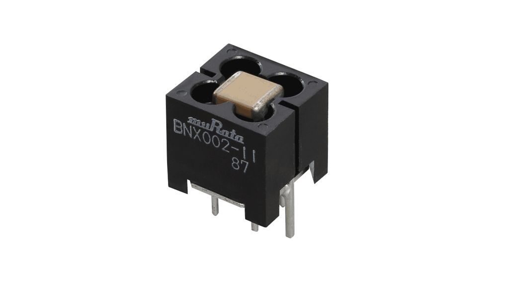 BNX002-11 | Murata EMIフィルタ, 10A, 50 V dc スルーホール | RS