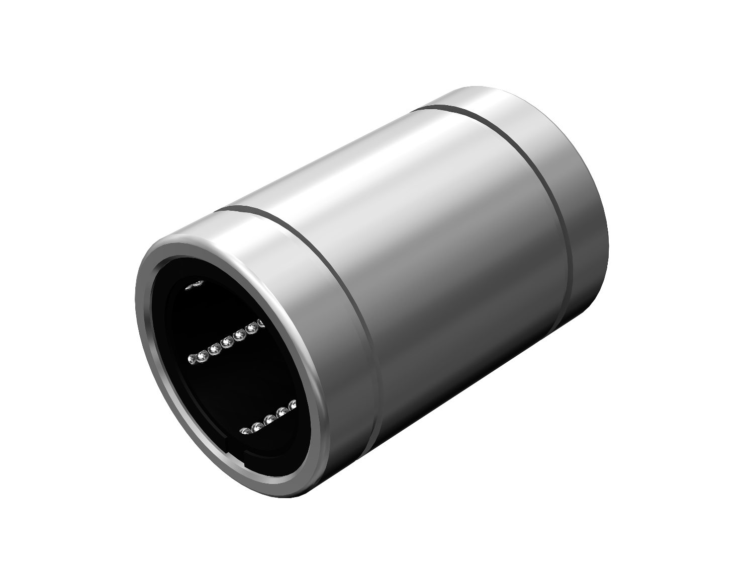 THK リニアブッシュ, 内径：4mm, 長さ：12mm, リニアボール