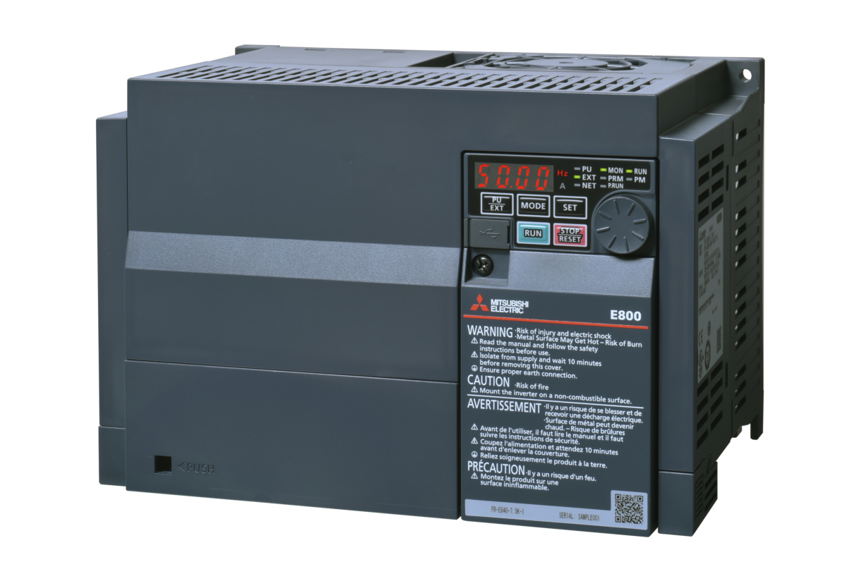 三菱インバーター FR-E840-1.5K （三菱電機 FR-E840-1.5K-1 三相