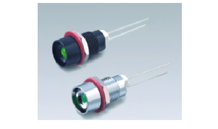 超星パーツ　3種類 サトーパーツ 表示灯, 3 → 24V dc, 緑, 実装ホールサイズ:10mm